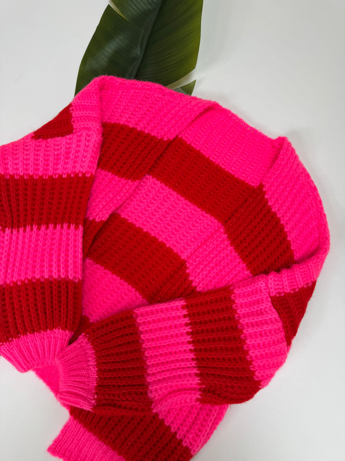 Strickjacke ONLY COZY VIBES pink/rot