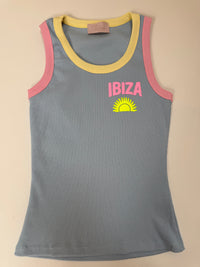 Tank Top IBIZA GIRL ocean blue