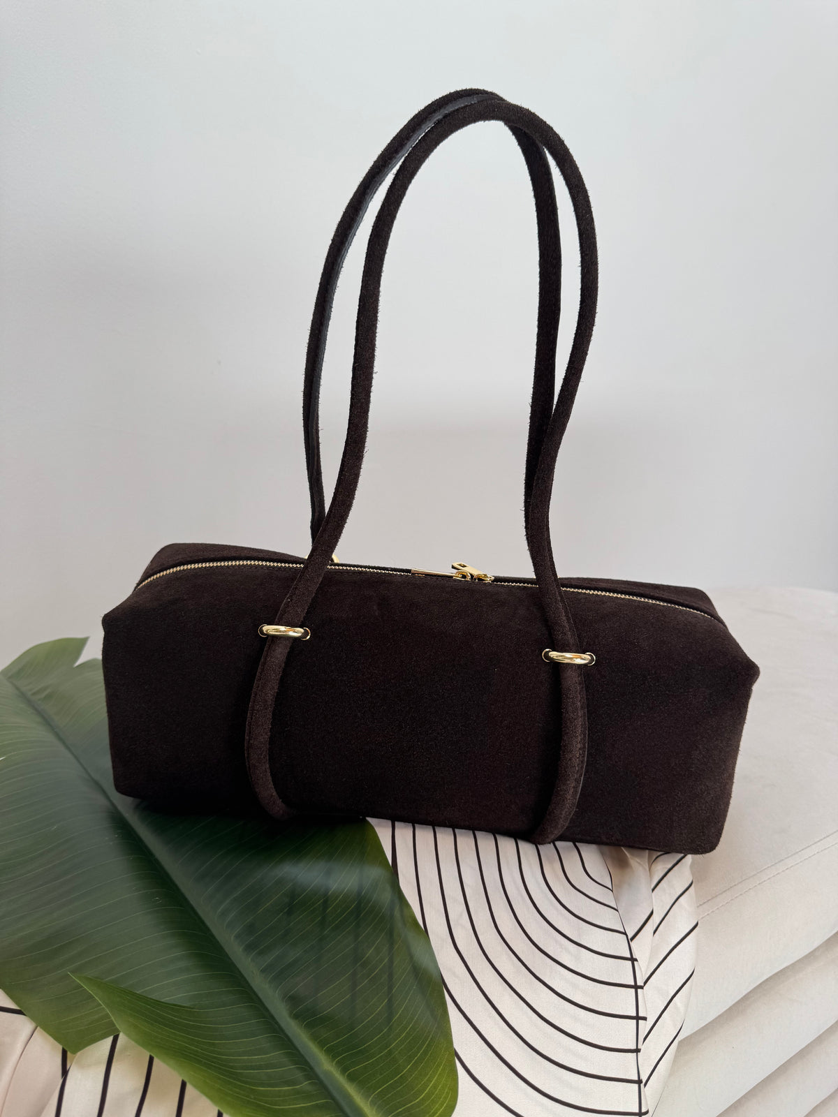 Big Bowling Bag LUXURY DREAM dark coffee