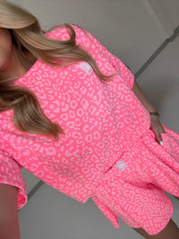 Shirt kurzarm pink LEO LOVER AMOUR rosa mit Patch