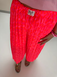 Signature Plisseehose hot pink LEO POWER orange/fuchsia