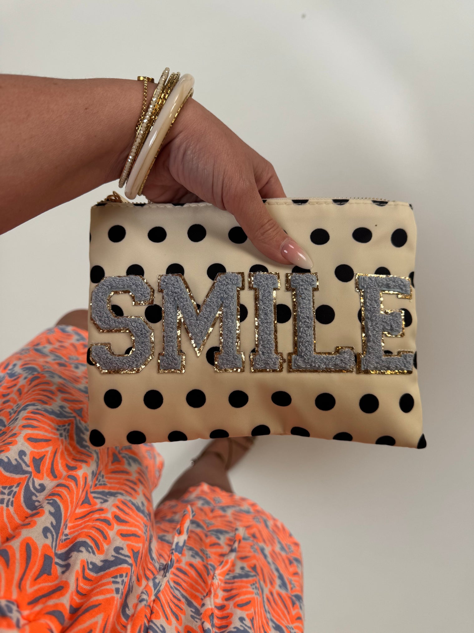 Bag SMILE mit Polka Dots