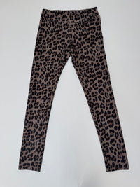 Butterstoff Leggings LEO taupe/schwarz