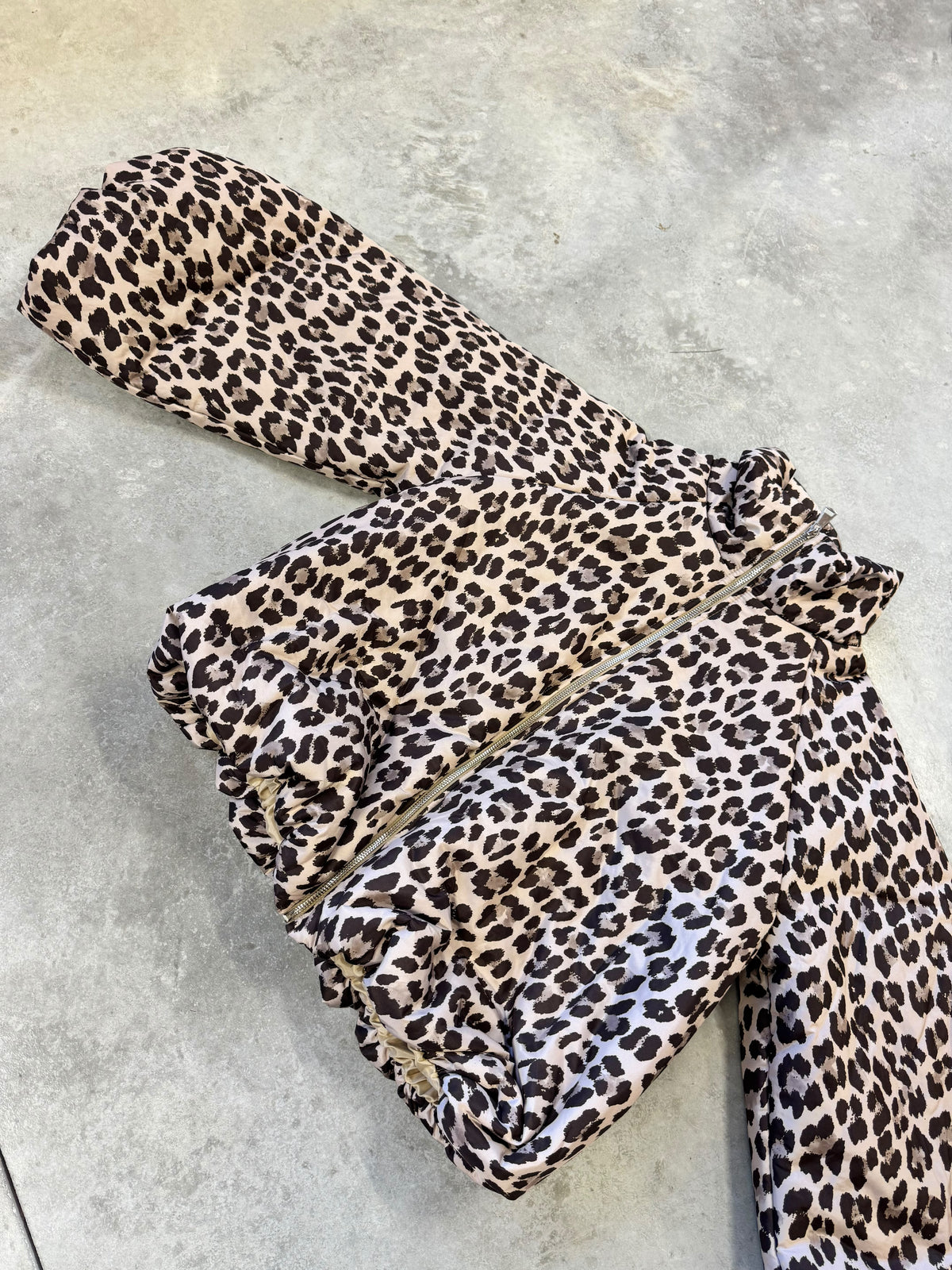 Jacke PUFFY POWER mit Reißverschluss camel Leo