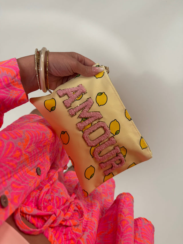 Bag AMOUR Gelb mit Zitronen