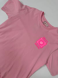 Statement Shirt rosa IBIZA mit hochwertigem Aufdruck