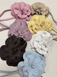 Leder Binde Gürtel FLOWER BOMB