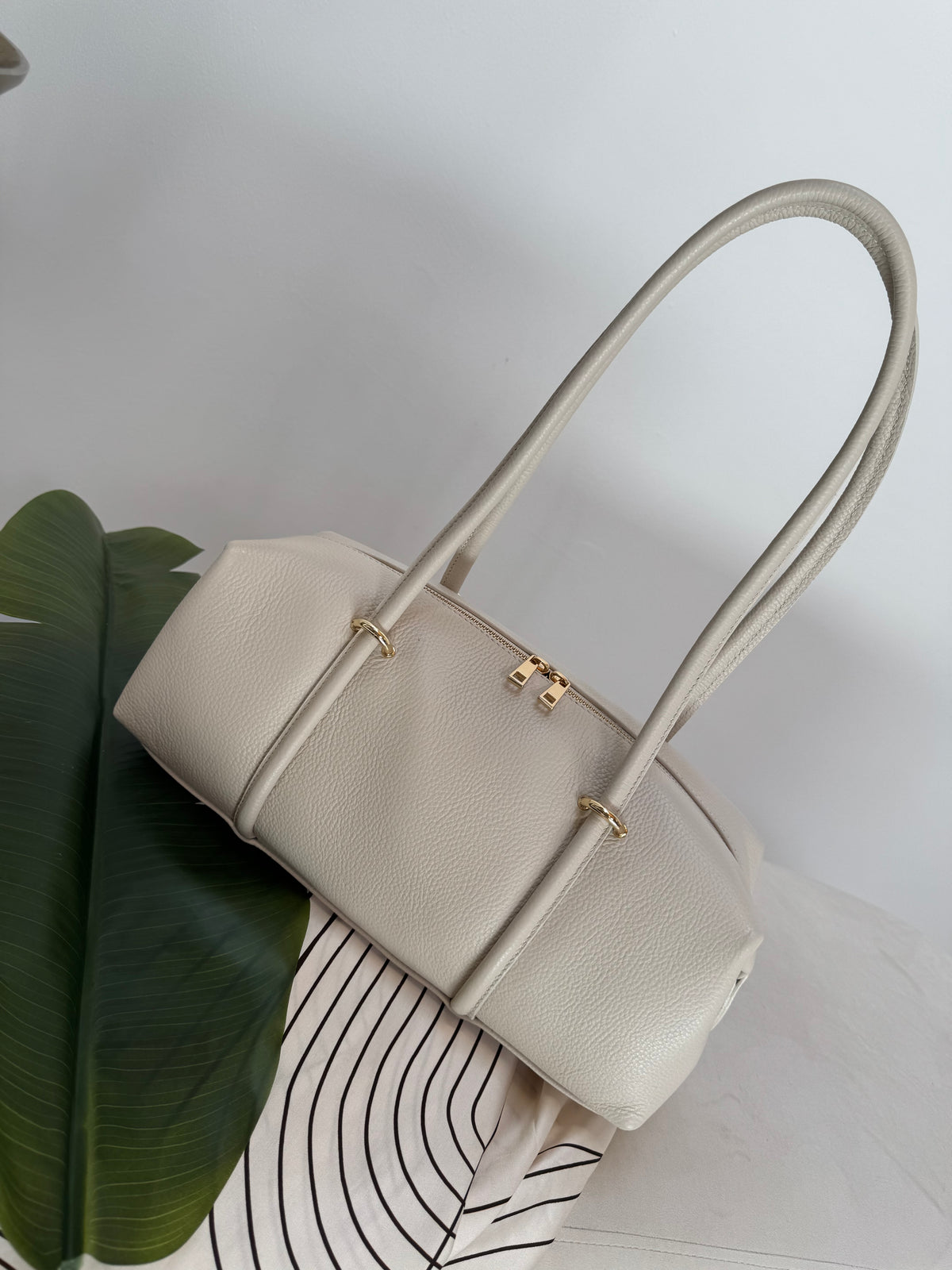 Big Bowling Bag LUXURY DREAM beige