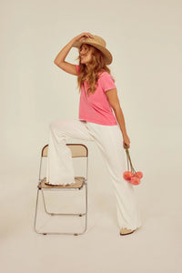 OH APRIL Regular T-Shirt Bloom Raspberry Sorbet Acid