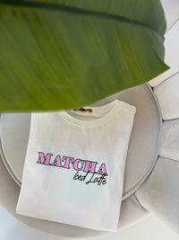 Statement Shirt weiß MATCHA
