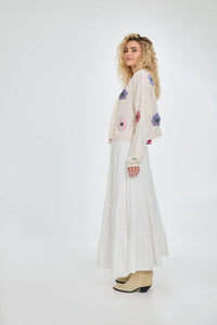 OH APRIL Harriet Cardigan Off White