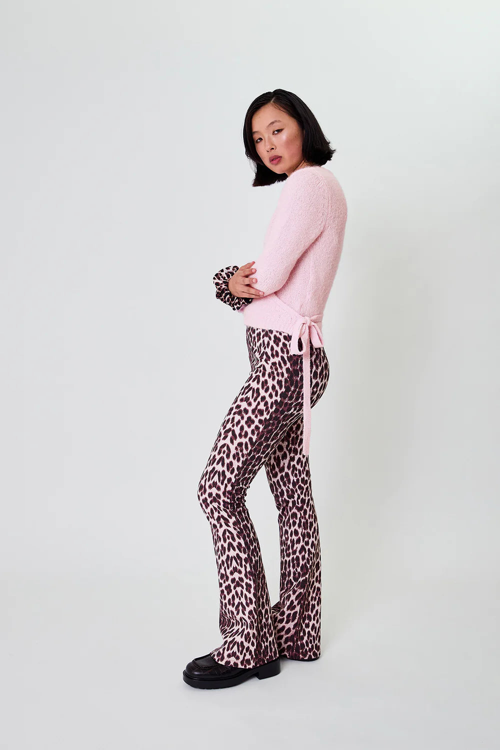 OH APRIL Indie Wrap Jacket Sugar Pink