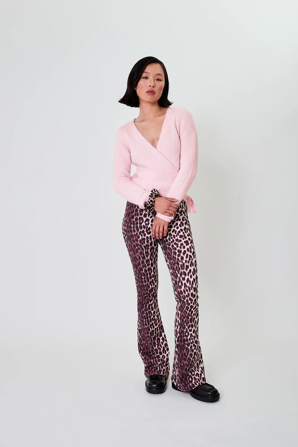 OH APRIL Indie Wrap Jacket Sugar Pink