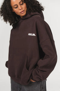 KARO KAUER HOODIE BROWN