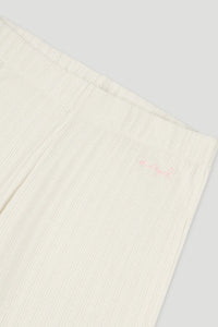 OH APRIL Lyle Extra Flared Pants Off White