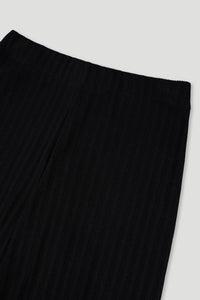 OH APRIL Lyle Flared Pants black