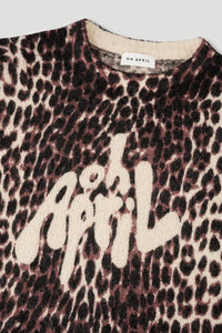 OH APRIL Moani Jumper Leo Cherrywood