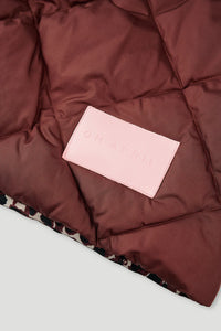 OH APRIL Onyx Puffer Vest Cherrywood