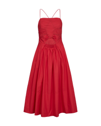Copenhagen Muse CMPOPLIN-Kleid mit Cut-outs